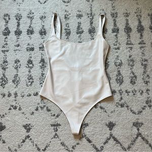 Susana Monaco NWT Faux Leather Bodysuit